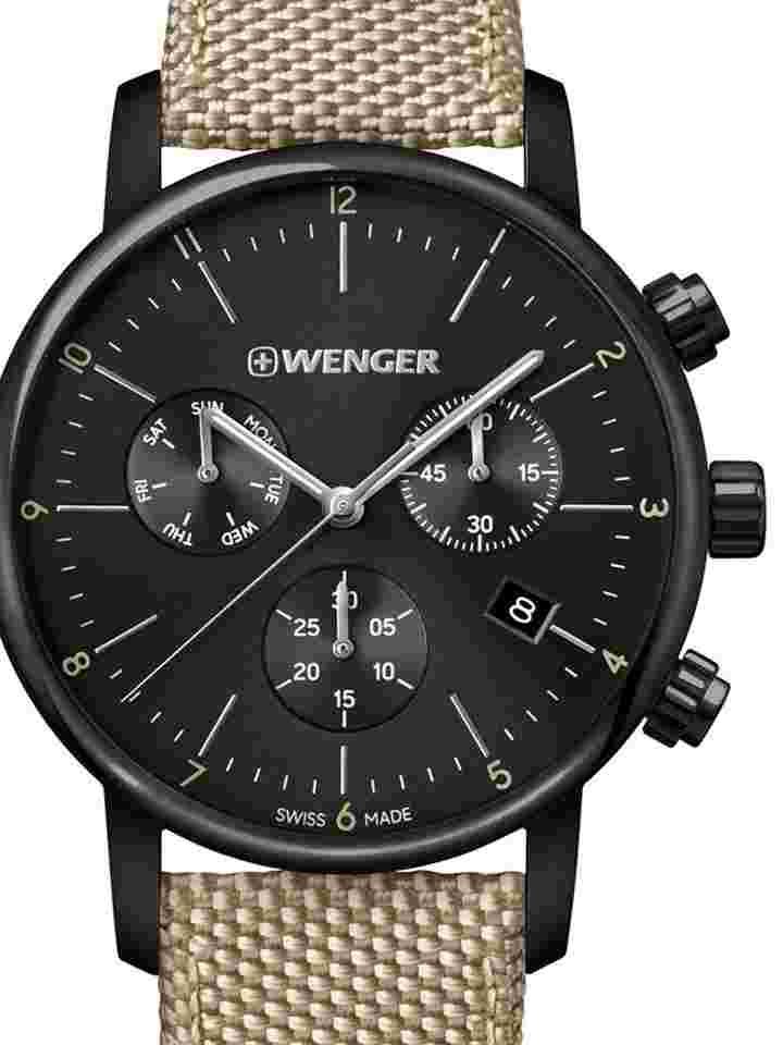 Wenger 01.1743.117 Urban Klassik Chronograph 44mm 10ATM