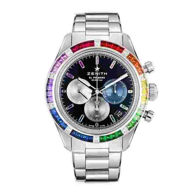 Zenith Chronomaster Sport 45.3104.3600 18K White Gold Black Dial 41 mm