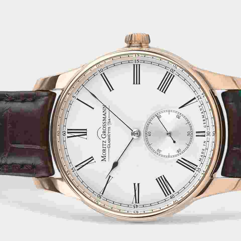 Moritz Grossmann Hamatic / Rose Gold / 41.0 mm / Box&Papers / MG-002302