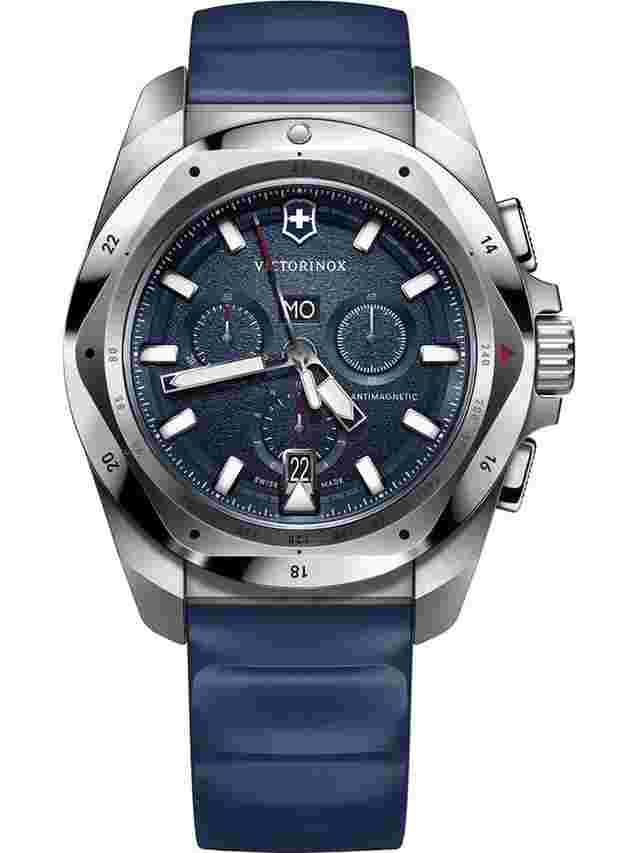 Victorinox Swiss Army 241984 Herrenuhr I.N.O.X Chronograph 43mm 20ATM