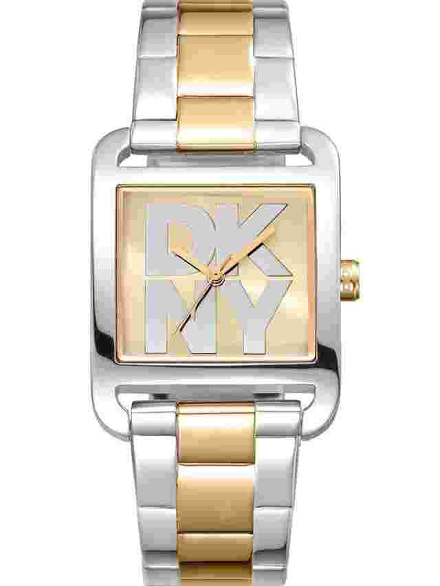 DKNY DK1L001M0075 Damenuhr City Maxi Two Tone Silver 37mm 3ATM