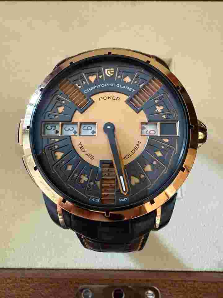Christophe Claret Poker new limited