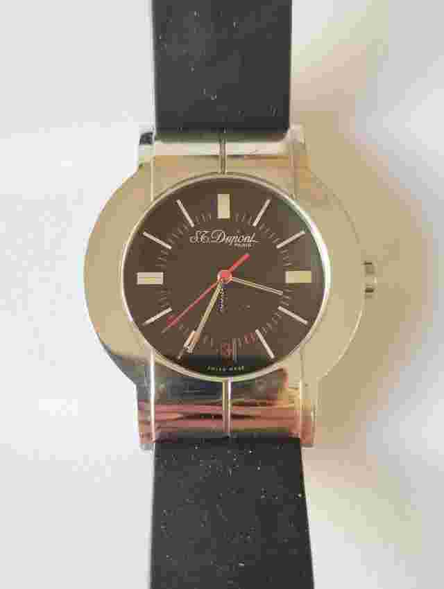 S.T. Dupont Geometrie Unisex Quartz Watch 40x35mm 184 H7 Al50