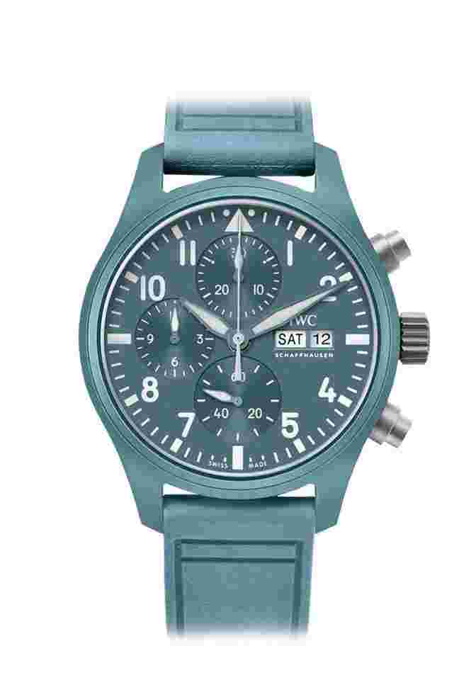 IWC Pilot Chronograph Top Gun Miramar Pilot's Watch Chronograph 41 TOP GUN Miramar 41mm Ceramic Case Blue Dial Rubber Strap Limited Edition IW389409 NEW - Warranty start: 2026