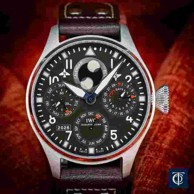 IWC Big Pilot Pilot's Watch Perpetual Calendar LE 31 Zegg & Cerlati | Factory Serviced | Mint Complete Set