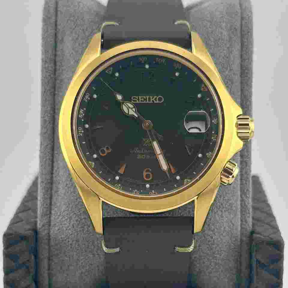 Seiko Alpinist Luxe Prospex Alpinist Green Dial SPB210 BNIB Complete Set