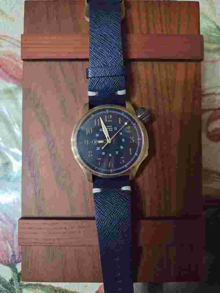 Terra Cielo Mare Aviatore Mkii Pelican Mk-ii Orologio Terra Cielo Mare Uomo Tazzoli in Bronzo TC8065BPV3P