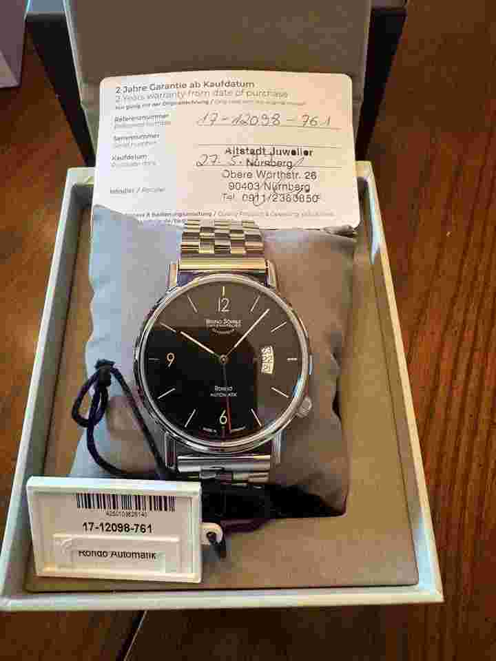 Bruno Söhnle Rondo Automatik Full Set - Original Owner