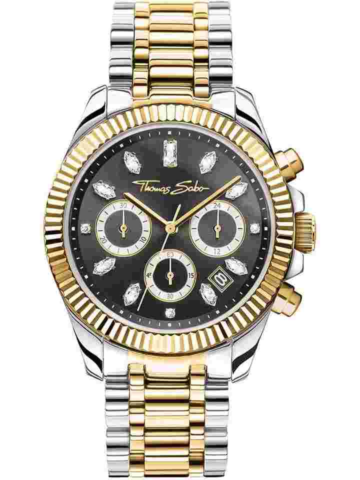 Thomas Sabo WA0398-291-201 Divine Chronograph Damenuhr 38mm 10ATM