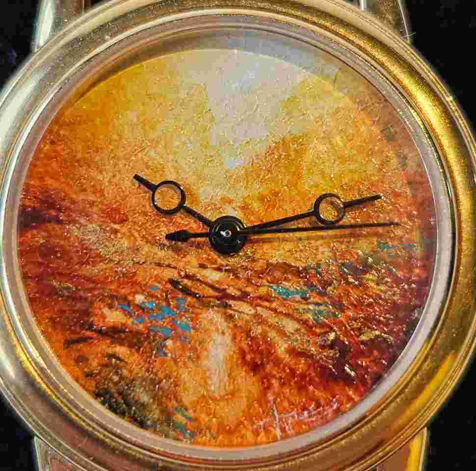 Arteon based on Auguste Reymond Ragtime Arteon Hand painted dial of an Auguste Reymond ladies watch