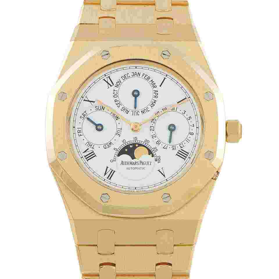 Audemars Piguet Royal Oak Perpetual Calendar Yellow Gold Watch 25654BA