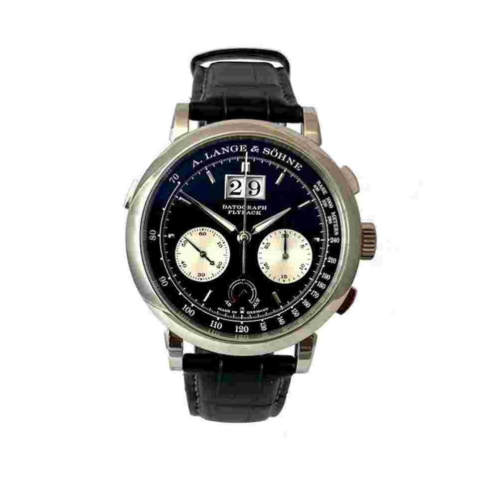 A. Lange & Söhne Datograph Auf & Ab Up and Down Platin Flyback
