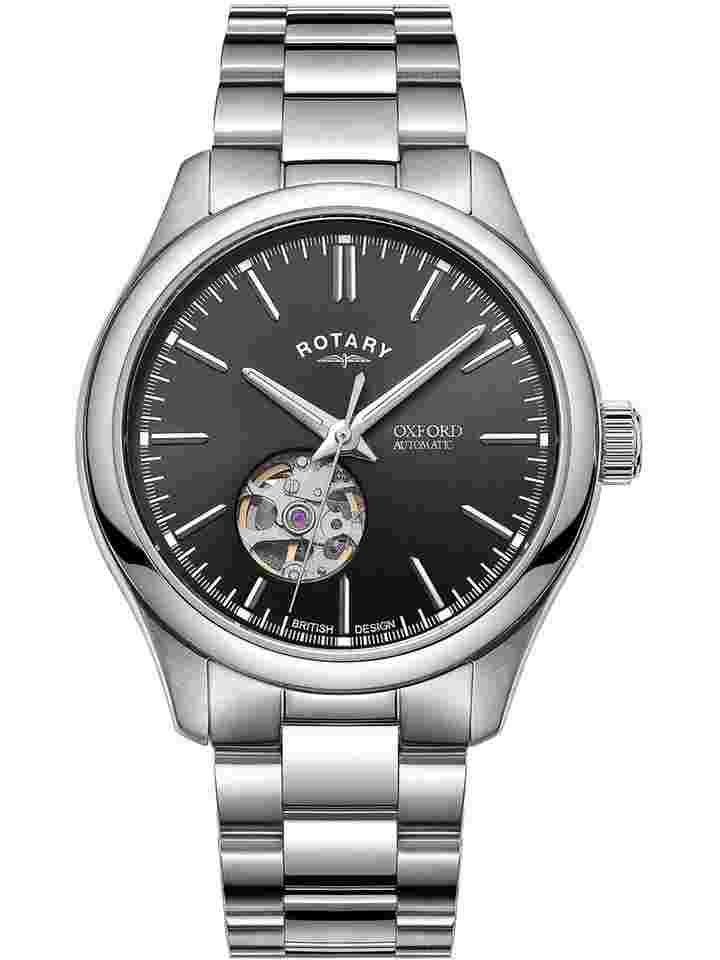 Rotary GB05095/04 Oxford Automatik Herrenuhr 40mm 5ATM