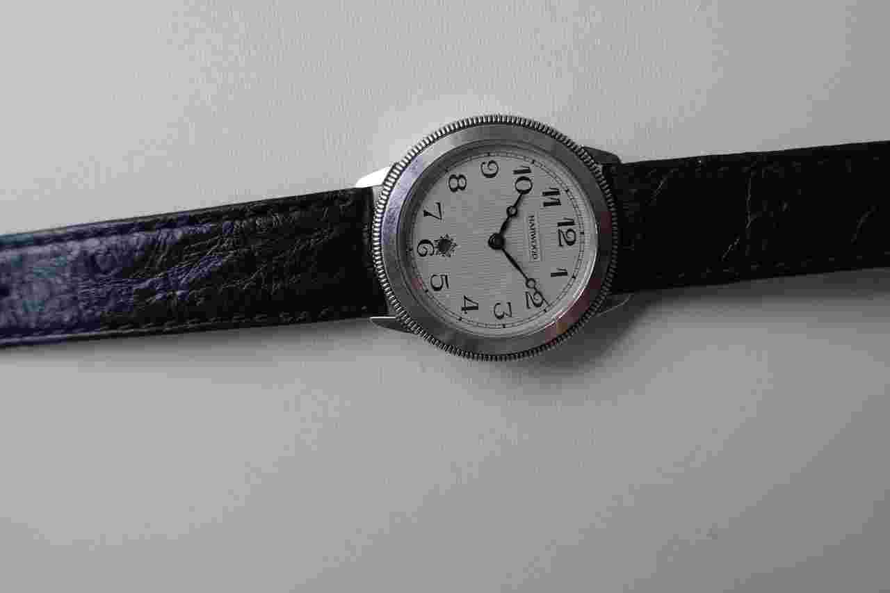 Harwood Platinum 34 Automatik Harwood Automatik mit Silber Lünette