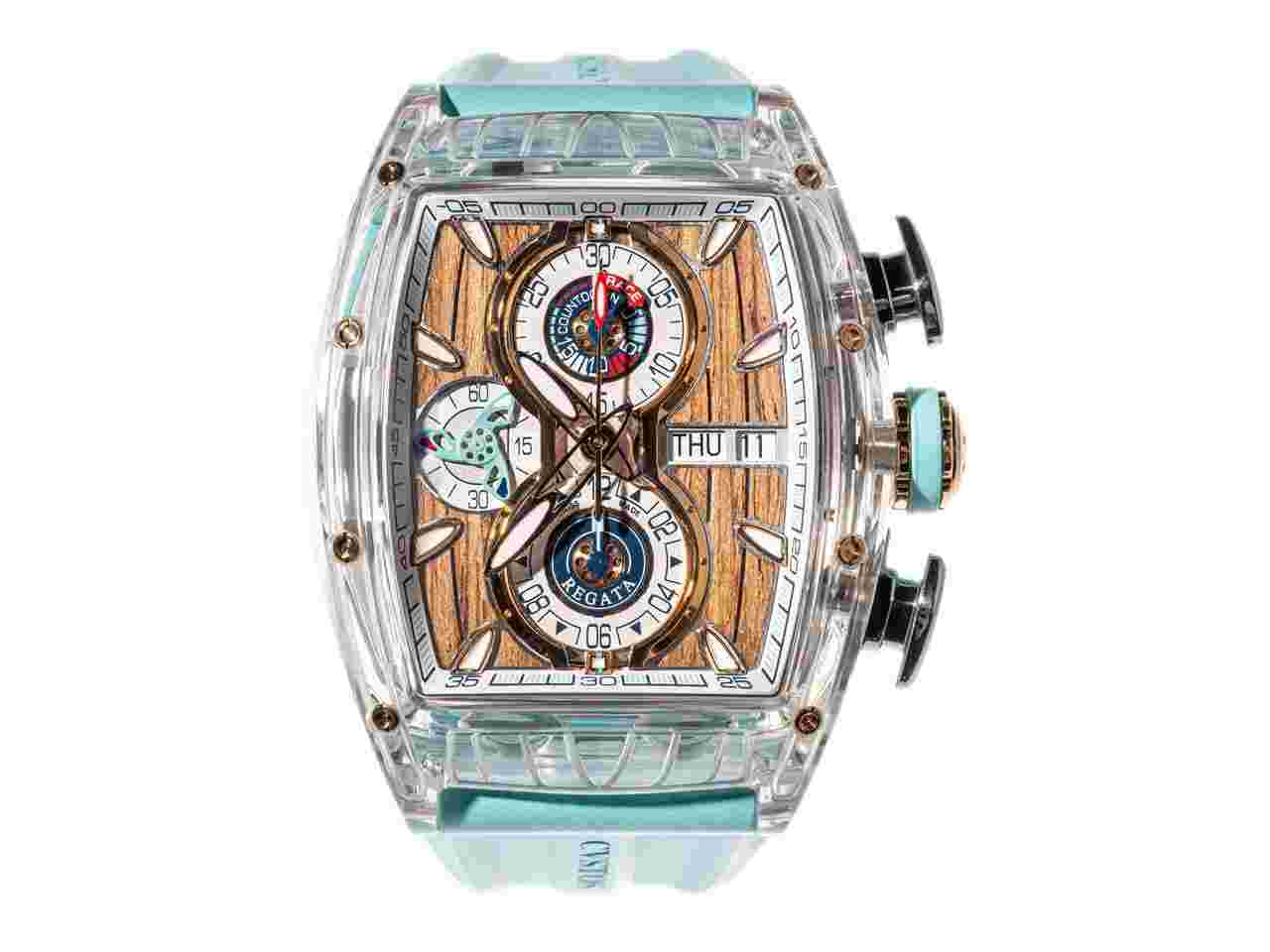 Cvstos Challenge SEALINER CHRONOGRAPH / SAPPHIRE CASE - GOLD COMP