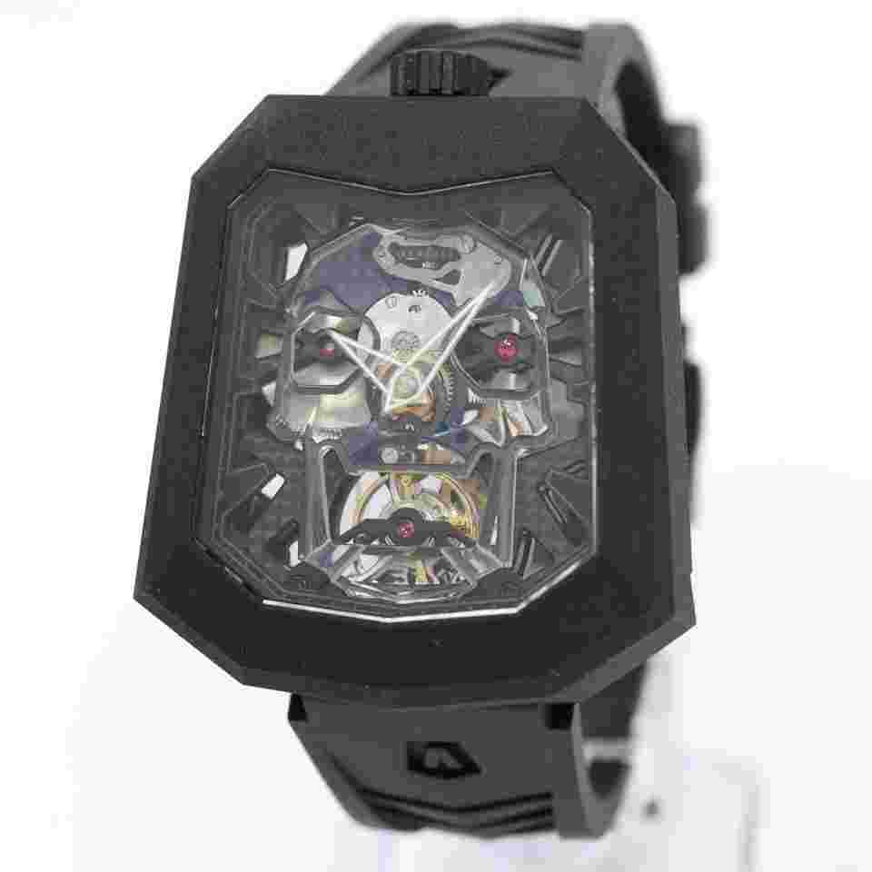 Aventi Ghost Tynamine A13-02 Tourbillon 44MM Black Dial TitaniumGhost Tynamine