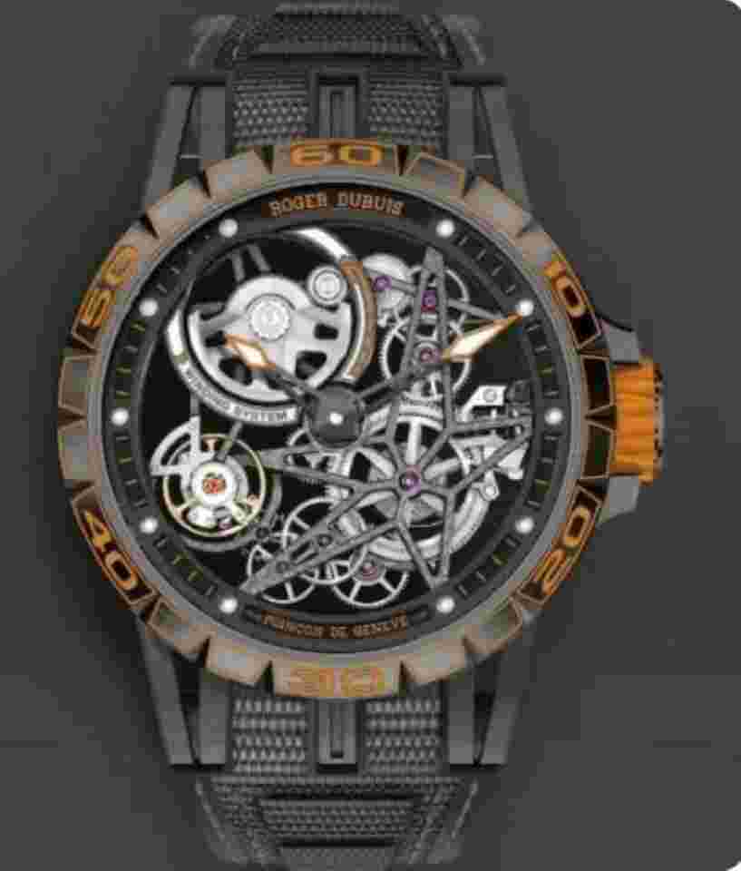Roger Dubuis Excalibur Spider Pirelli original papers