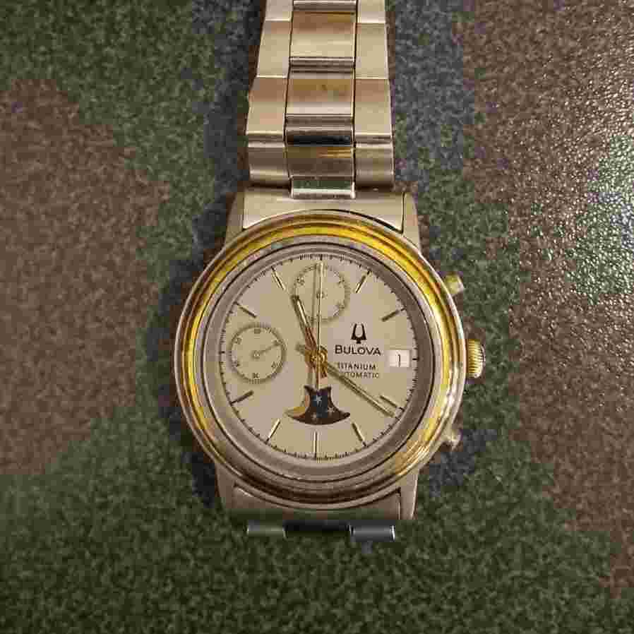 Bulova Titanium Automatic Chronograph Moonphase