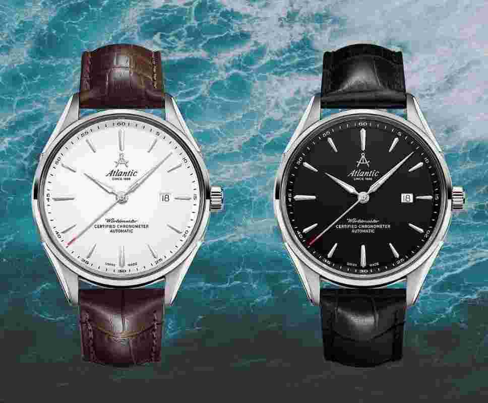 Atlantic Worldmaster C.O.S.C Chronometer Edition wahlweise schwarz oder weisses ZB