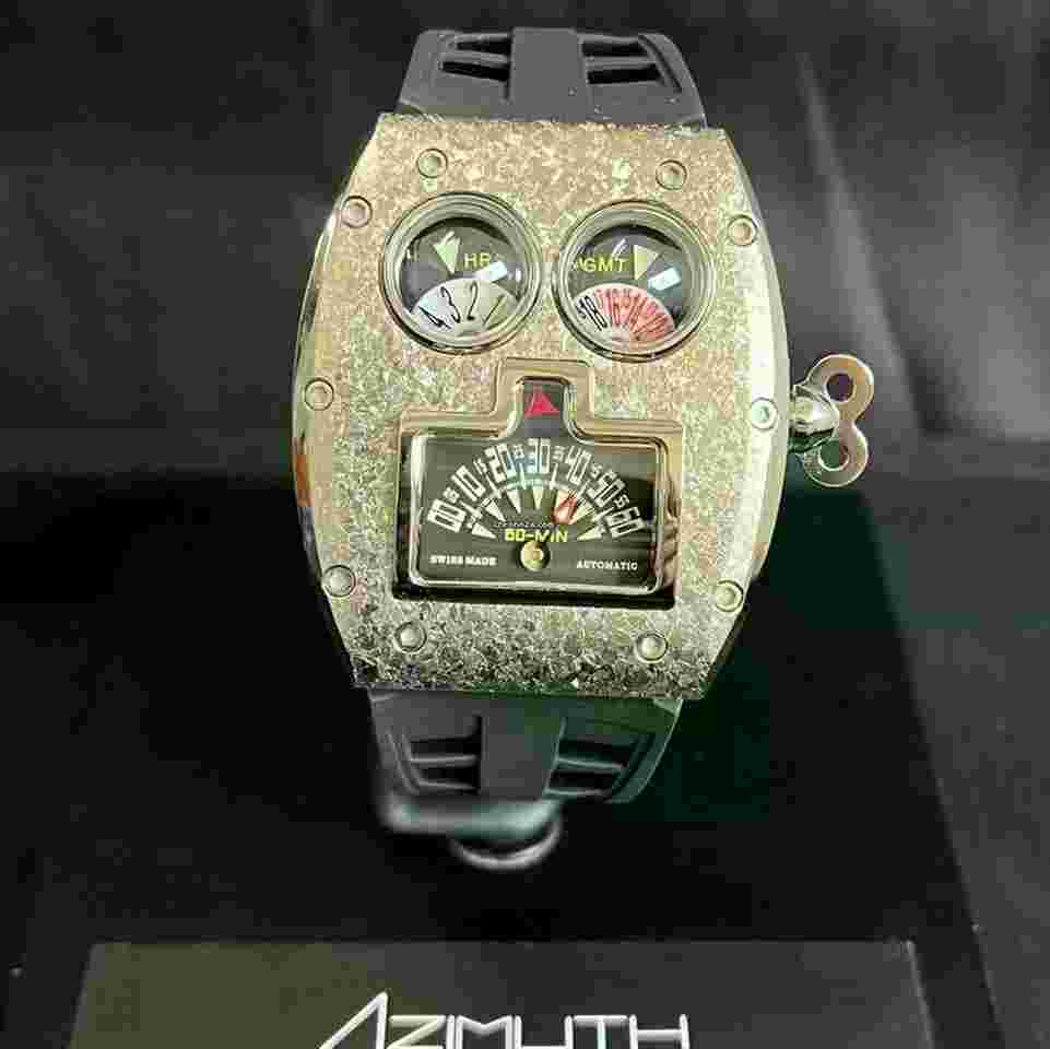 Azimuth Mr. Roboto Crystallized Titanium
