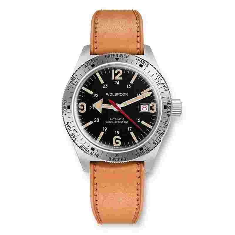 Wolbrook Montre Skindiver WT Automatic - Vintage & Acier 22-SWA-003