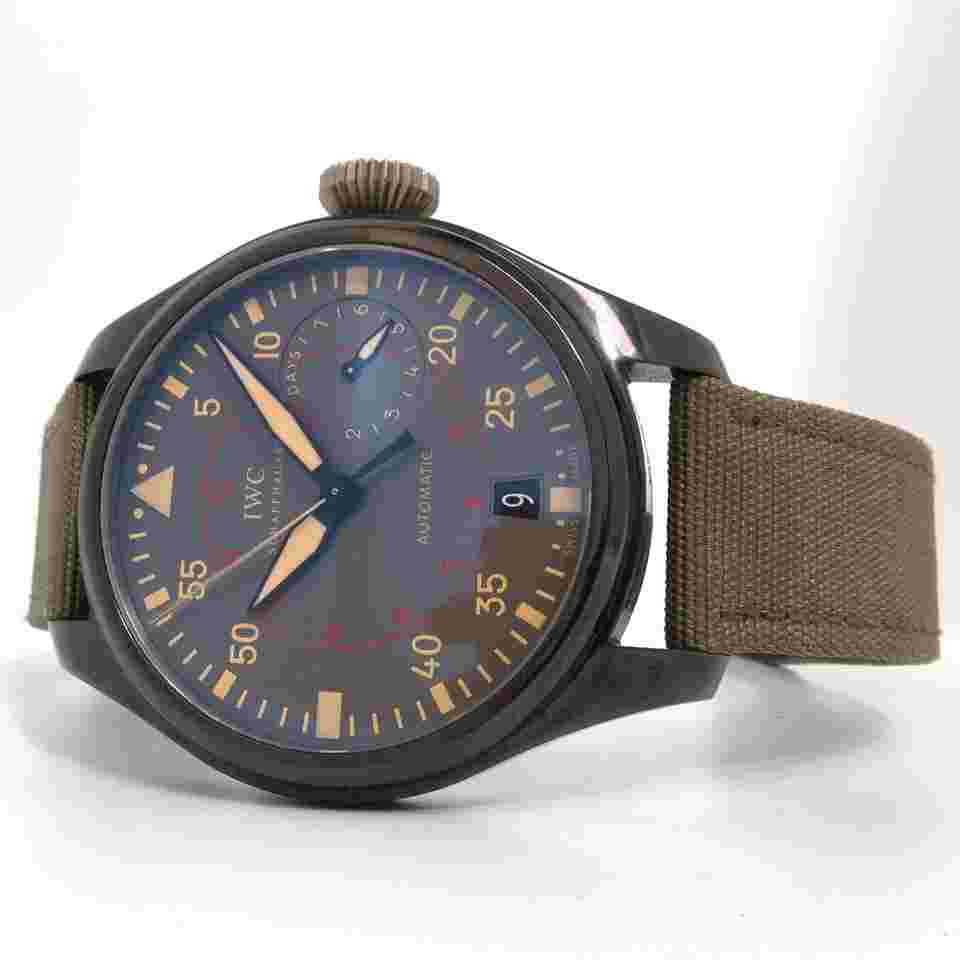 IWC Big Pilot Top Gun Miramar Black Ceramic Grey Dial Automatic IW501902