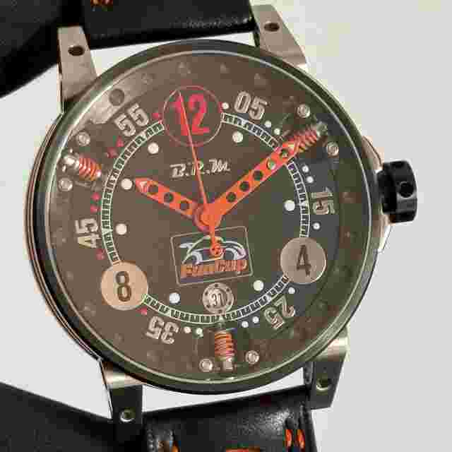 B.R.M V6-44 V6-44-SA Fun Cup France Limited Edition 9 Racing Orange Stainless Steel 44mm Automatic Locations: UK Gibraltar EU and Switzerland
