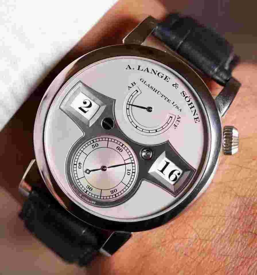 A. Lange & Söhne Zeitwerk naked