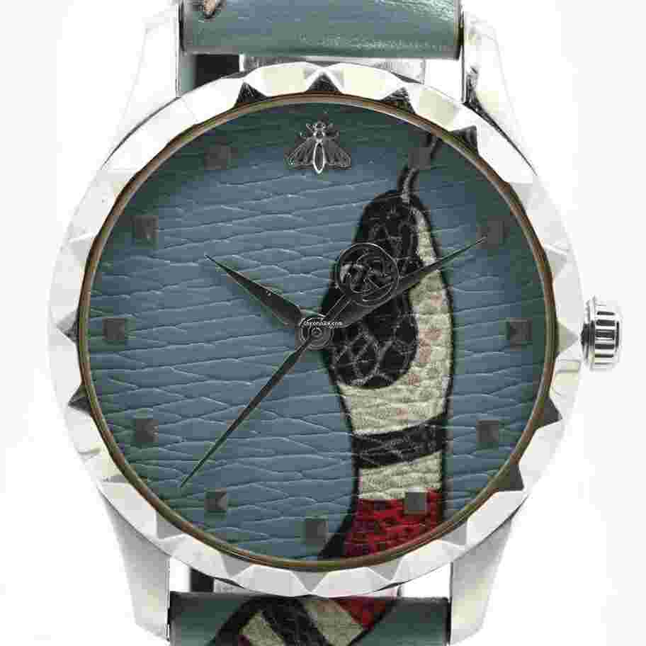 Gucci G-Timeless YA1264080 Quartz Steel Fair