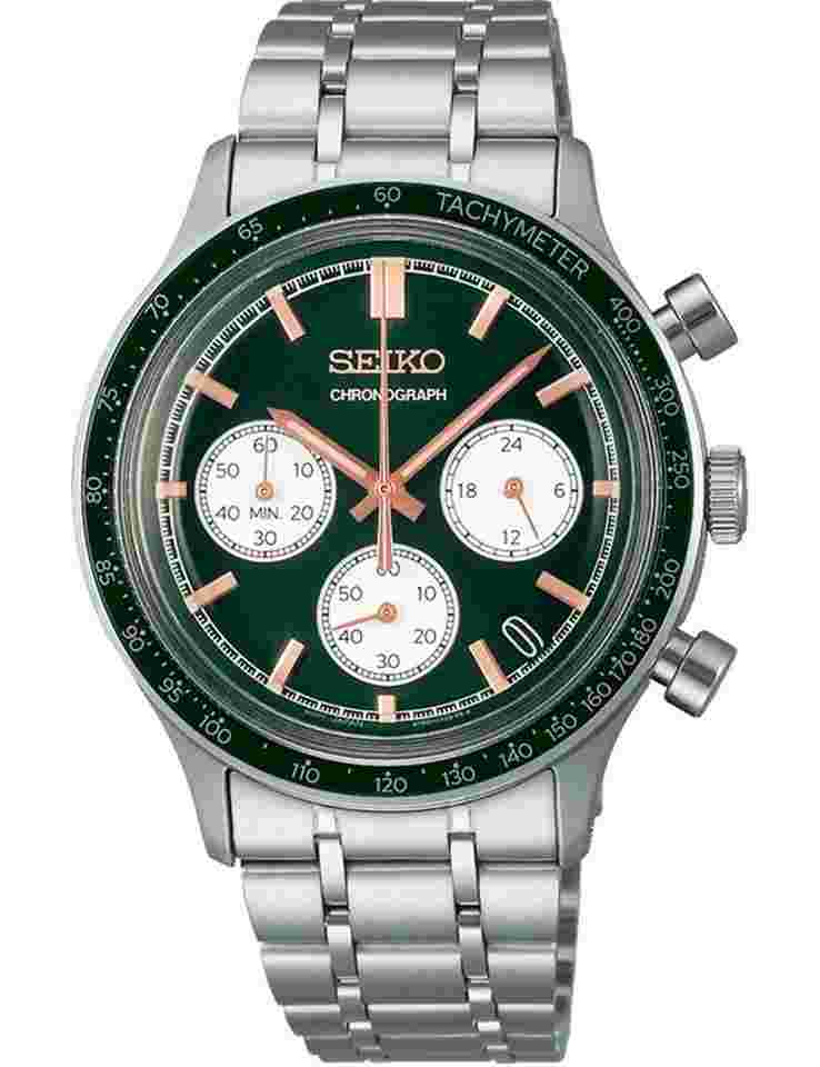 Seiko Chronograph SSB481P1 Herrenuhr Sport Quarz Chronograph 39mm 5ATM