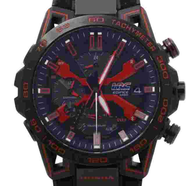 Casio Edifice Sospensione Honda Racing Red Edition EQB2000HR1AJR Black Stainless Steel Men's Watch