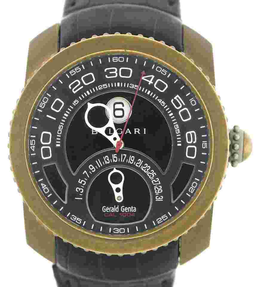 Gérald Genta Gefica Bi-retro Safari Gefica Bi-Retro Safari Ref. GBS.Y.98 BRONZE/TITAN