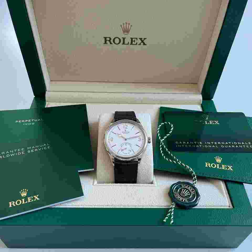Rolex 1908 M52509-0006 Weissgold Full Set Neu