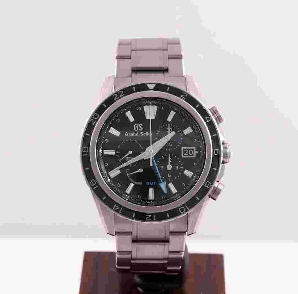 Grand Seiko Evolution 9 Collection Spring Drive Titanium GMT Chronograph SBGC251