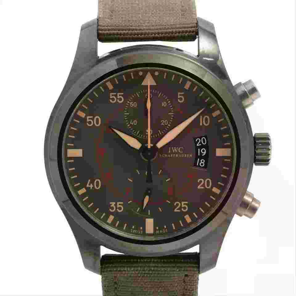IWC Pilot Chronograph Top Gun Miramar IW388002 Automatic Ceramic Good