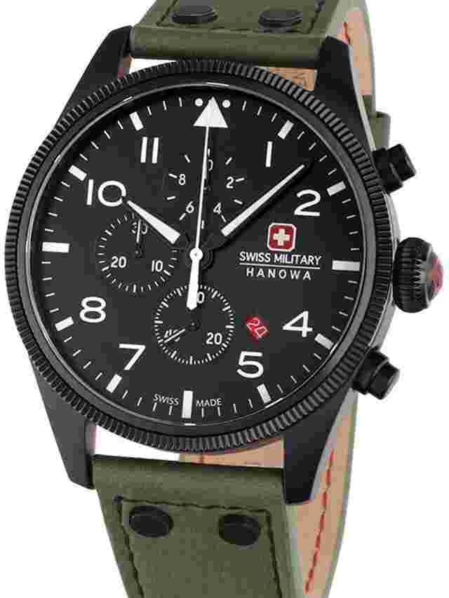 Swiss Military Hanowa SMWGC0000430 Thunderbolt Chronograph Herrenuhr 43mm 10ATM
