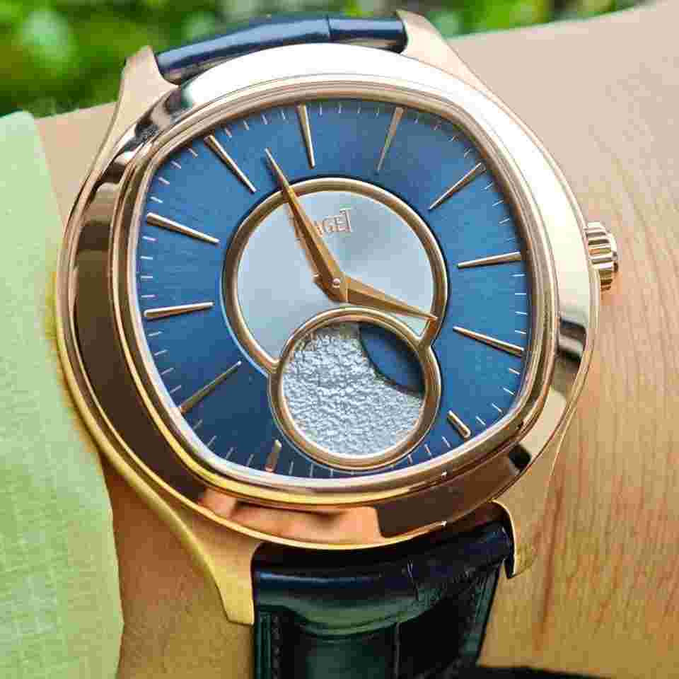 Piaget Emperador Limited to 100 rose gold moon phase automatic watches 46.5MM,Emperador