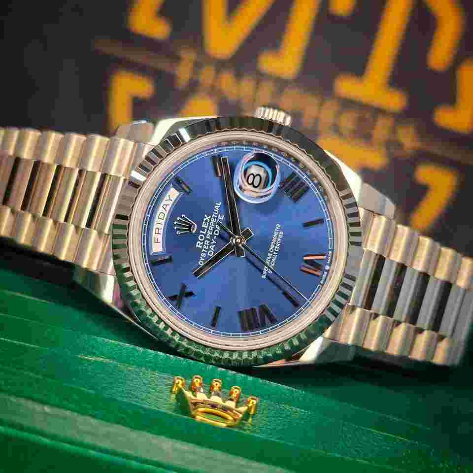 Rolex Day-Date 40 40mm Unworn Full Set Meteorite Dial 228239