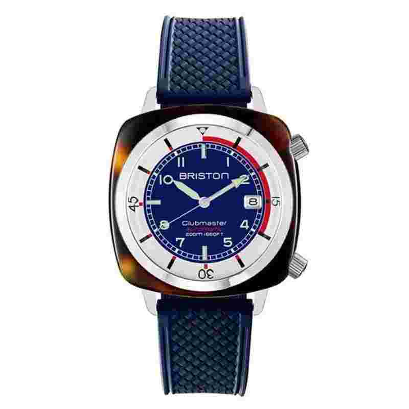 Briston Montre Clubmaster Legend Compressor - Bleu 26642.SA.T.15.FNB