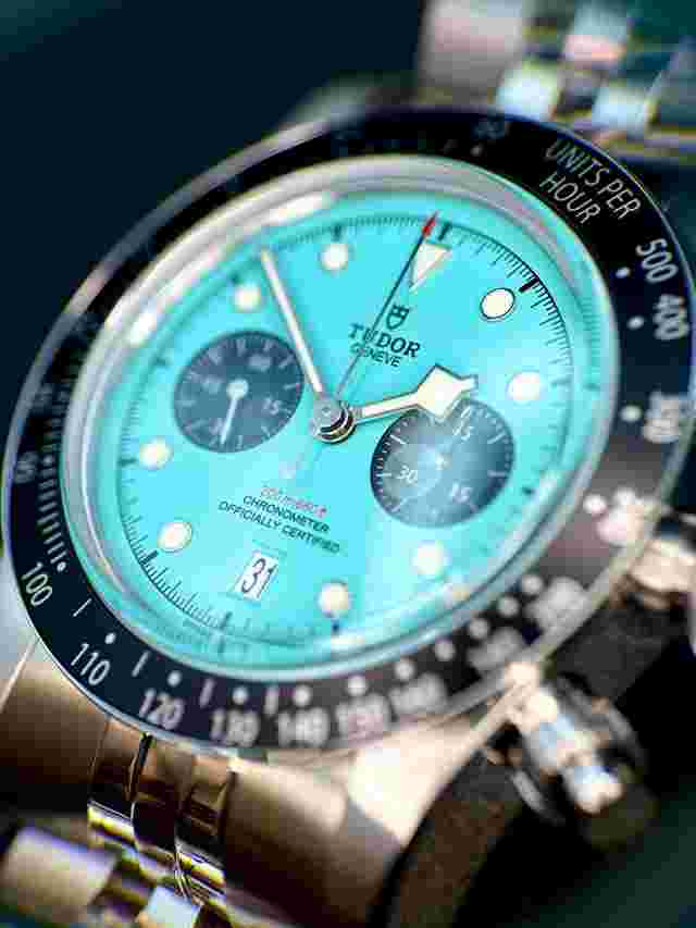 Tudor Black Bay Chrono Flamingo Blue 2026 2026 UNWORN New Full Set