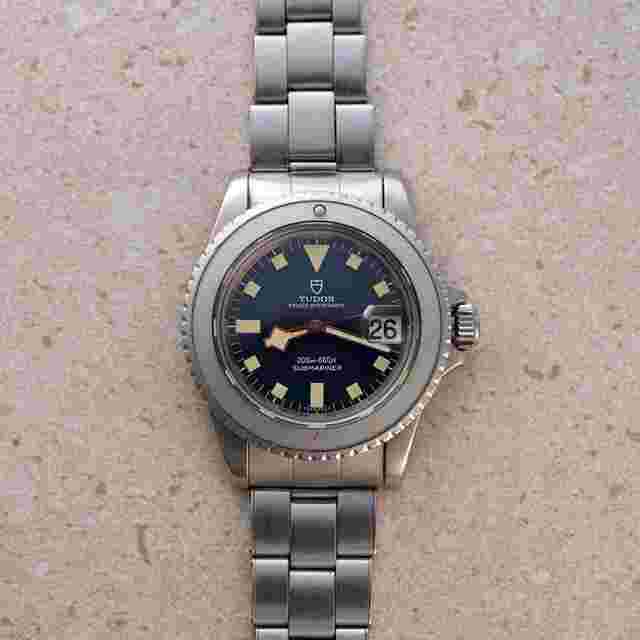 Tudor Submariner 1978 Submariner Snowflake Blue Dial Unpolished & Serviced Perfect Patina