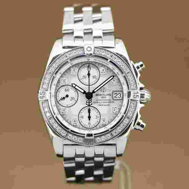 Breitling Chrono Cockpit Diamonds MOP