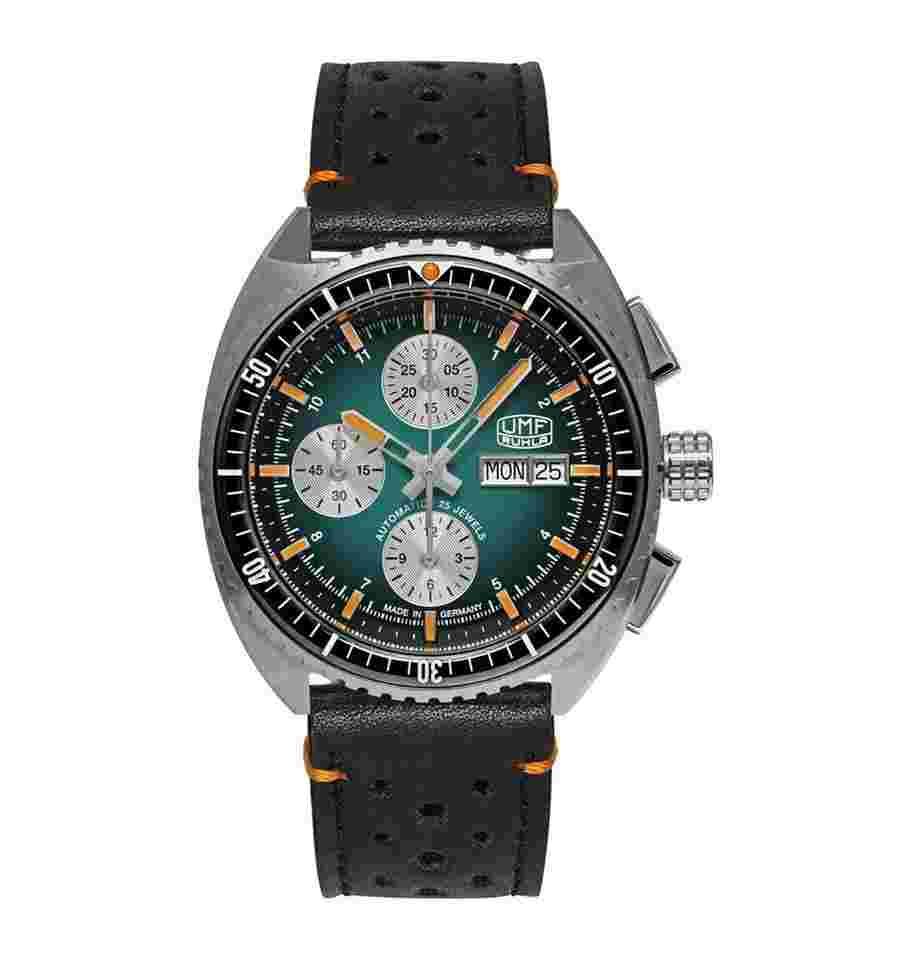 Ruhla UMF Herrenuhr Automatik-Chronograph Valjoux 7750 Limited Edition nur 50 Exemplare