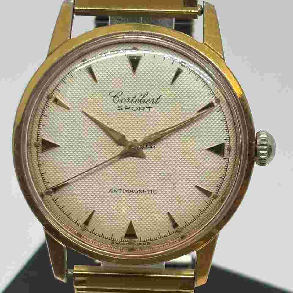 Cortébert Sport Grand Prix Honeycomb Dial Serviced