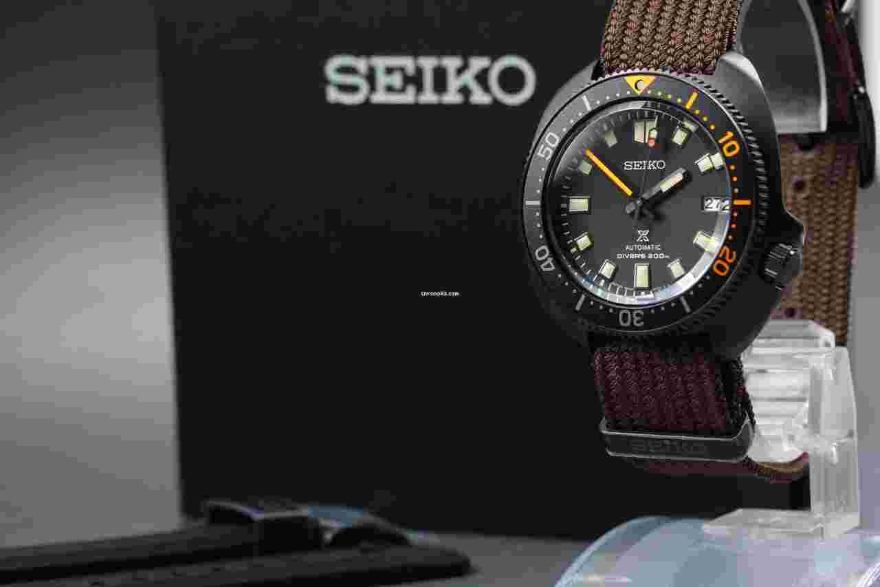 Seiko Prospex Diver Scuba The Black Series SBDC157 Limited Edition Watch