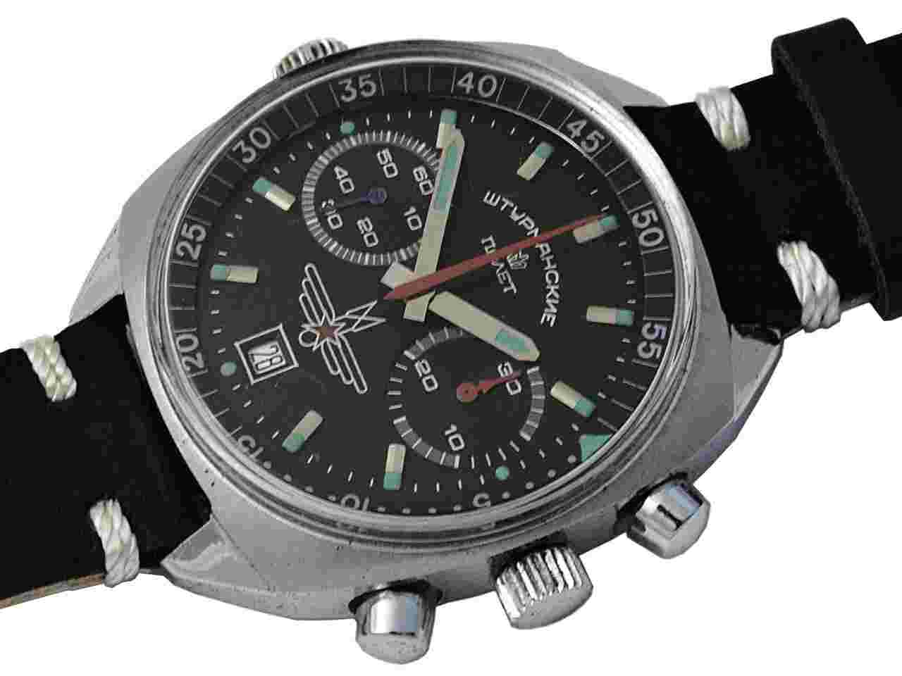 Poljot Sturmanskie Vintage 3133 black