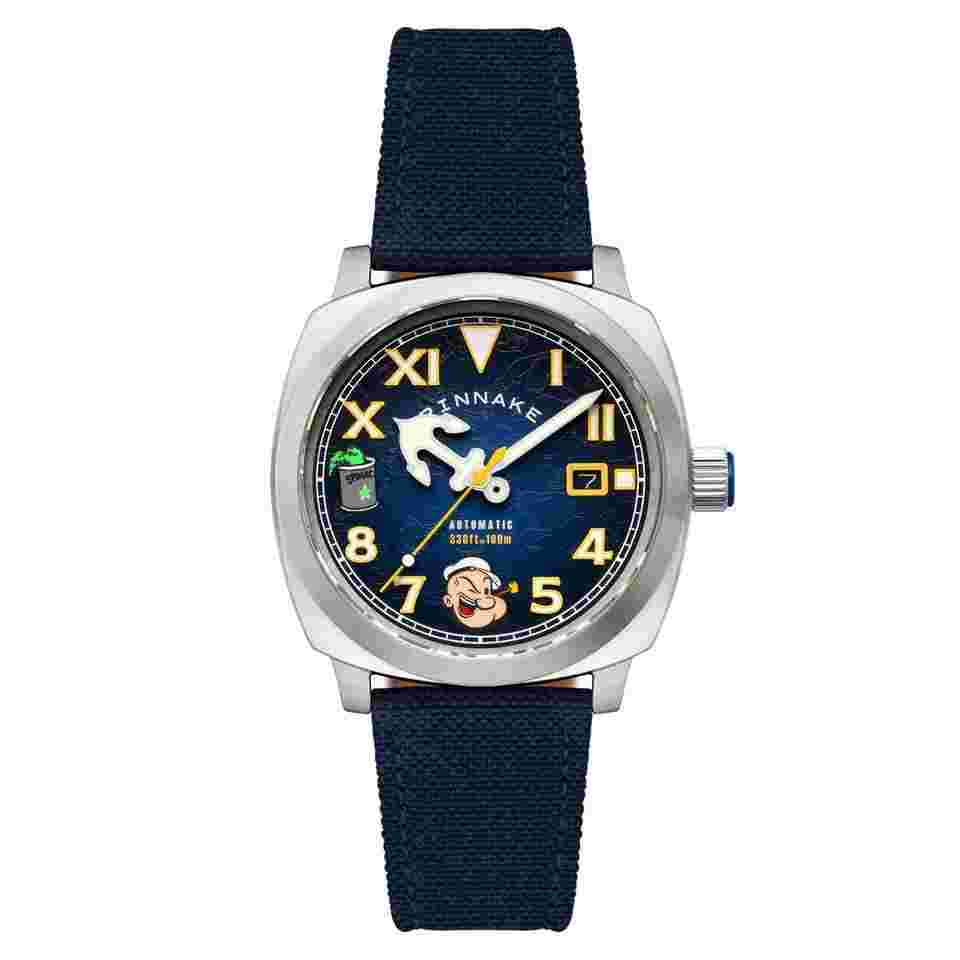 Spinnaker Hull California Automatic Popeye Sailors And Sweethearts LE of 600 - Popeye Navy