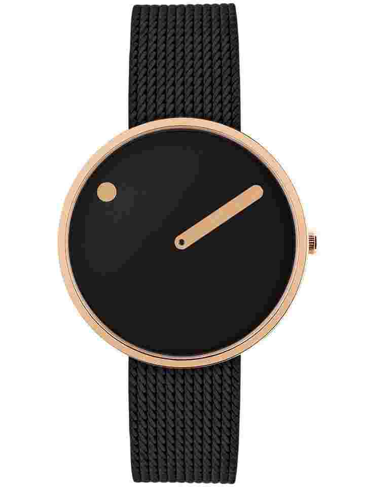 PICTO 34012-1014 Black Unisex 34mm 5ATM