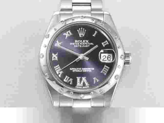 Rolex Datejust 31 31mm 178344 2015 Stahl Weissgold 750 Diamanten Automatik