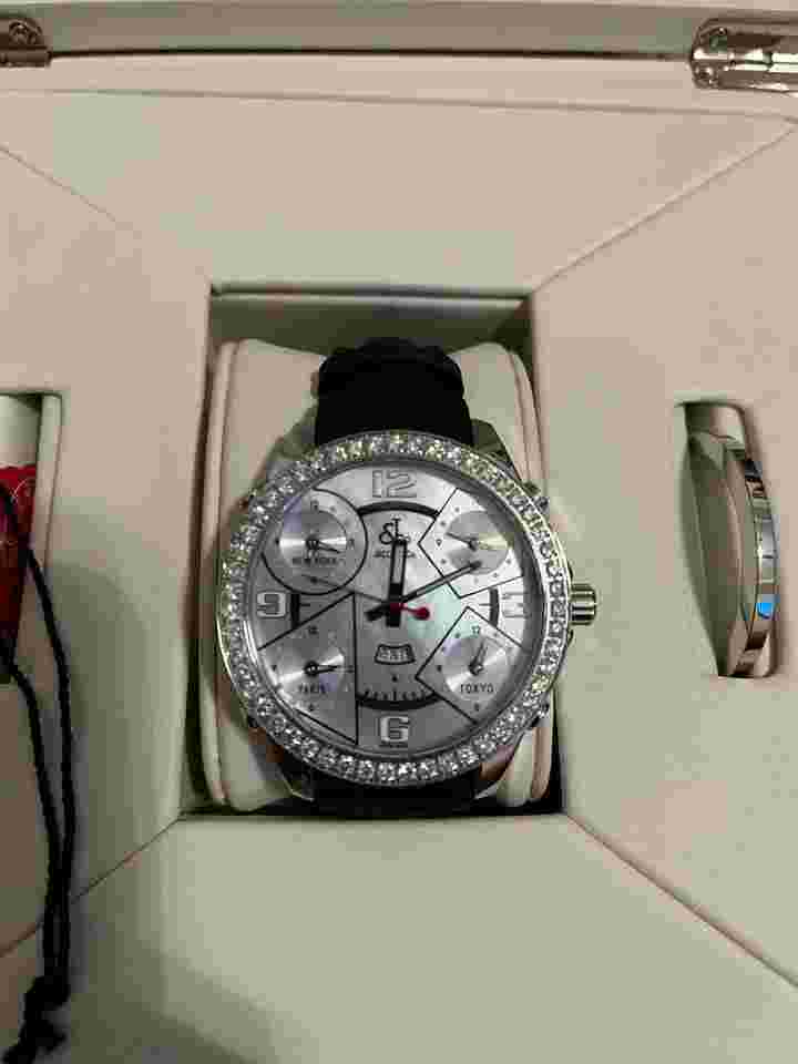Jacob & Co. Five Time Zone JC-14 Jacob & Co Five Time Zones– Full set Extra straps SS Bezel